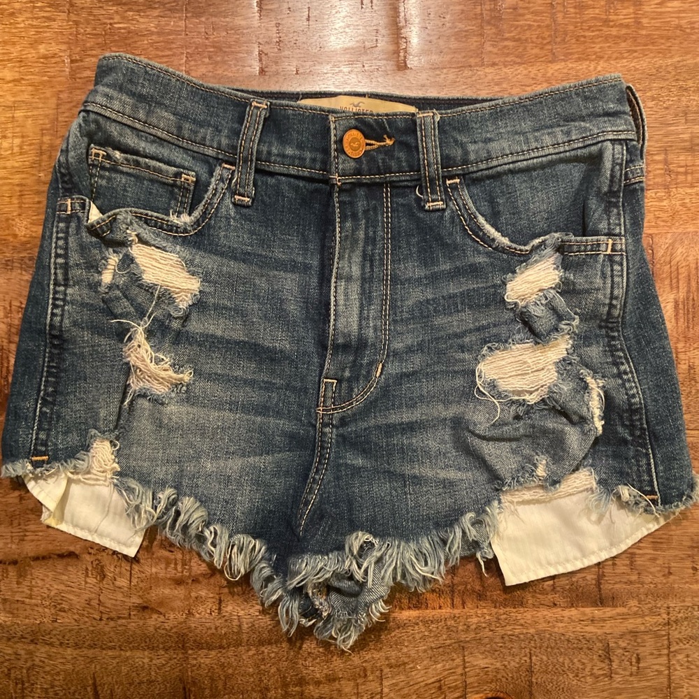 Size 1 Hollister denim shorts